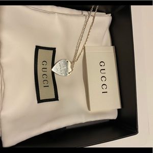 Gucci Jewelry - Gucci heart shaped necklace Gucci Jewelry - Gucci heart shaped necklace